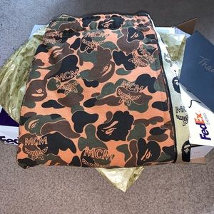 MCM x Bape sweatpants ****Limited****